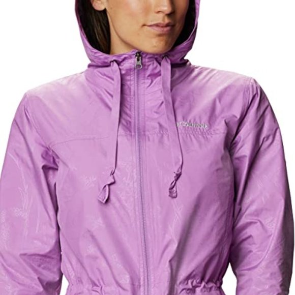 🆕Columbia Women's Auroras Wake III Mid Lined Jacket, Blossom Pink, X-Small, NWT - Picture 2 of 5